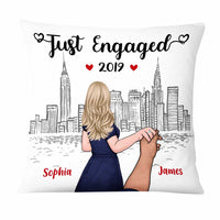 Personalized Follow Me  Couple Together Since Pillow DB122 32O47 thumb 1