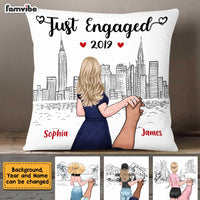 Personalized Follow Me  Couple Together Since Pillow DB122 32O47 thumb 1