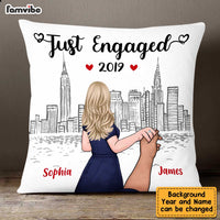 Personalized Follow Me  Couple Together Since Pillow DB122 32O47 thumb 1