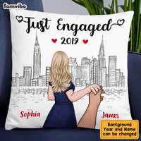 Personalized Follow Me  Couple Together Since Pillow DB122 32O47 thumb 1