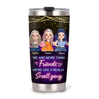 Personalized We Are More Than Friends Steel Tumbler NB122 36O28 thumb 1