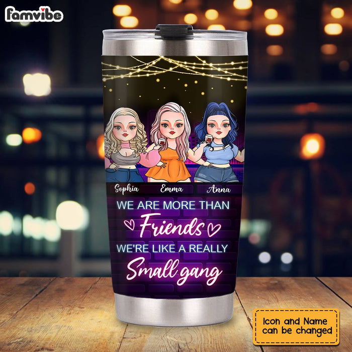 Personalized We Are More Than Friends Steel Tumbler NB122 36O28 1