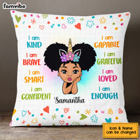 Personalized Granddaughter I Am Kind Pillow DB141 36O53 thumb 1