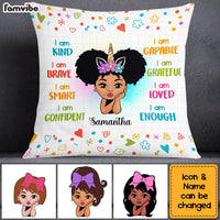 Personalized Granddaughter I Am Kind Pillow DB141 36O53 thumb 1