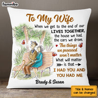 Personalized Senior Couple Love Anniversary Pillow DB131 58O53 thumb 1