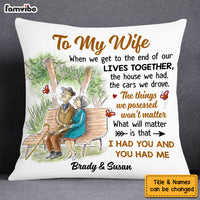 Personalized Senior Couple Love Anniversary Pillow DB131 58O53 thumb 1