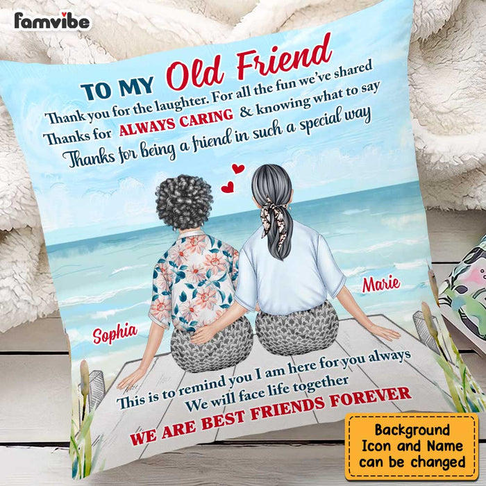 Personalized Gift For Friends Thank You For Pillow DB132 30O47 1