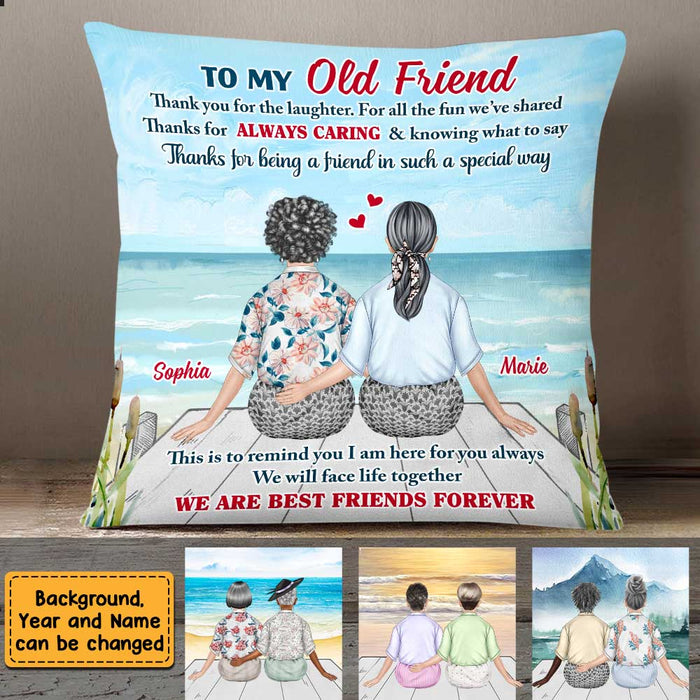 Personalized Gift For Friends Thank You For Pillow DB132 30O47 1