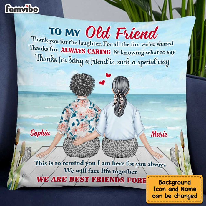 Personalized Gift For Friends Thank You For Pillow DB132 30O47 1
