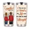 Personalized Couple Together Since You Are My Heart My Life Steel Tumbler 22520 1
