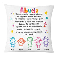 Personalized Grandma Abuela Colorful Drawing Pillow DB141 23O53 thumb 1