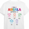 Personalized Grandma Abuela Colorful Drawing Shirt - Hoodie - Sweatshirt DB142 23O47 1