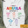 Personalized Grandma Abuela Colorful Drawing Shirt - Hoodie - Sweatshirt DB142 23O47 1