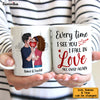 Personalized Gift For Couple Kissing Every Time I See You Mug DB151 36O53 1