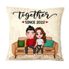 Personalized Couple Together Since Pillow DB161 36O47 1