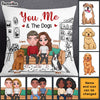 Personalized Couple You Me And The Dogs Pillow DB162 36O28 1