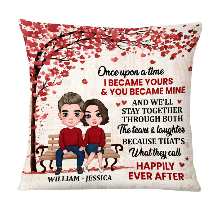 Personalized Once Upon A TIme Couple Pillow DB171 85O58 1
