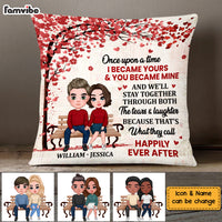 Personalized Once Upon A TIme Couple Pillow DB171 85O58 thumb 1