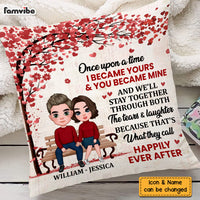 Personalized Once Upon A TIme Couple Pillow DB171 85O58 thumb 1