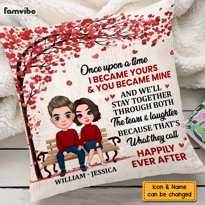 Personalized Once Upon A TIme Couple Pillow DB171 85O58 1