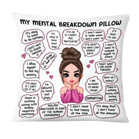 Personalized Mental Health Breakdown Affirmations Pillow DB171 32O58 thumb 1