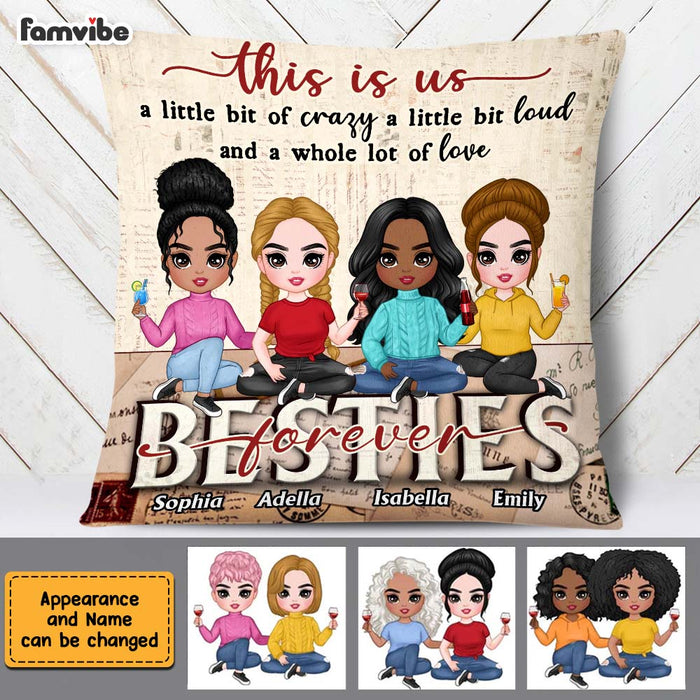 Personalized Friendship This Is Us Sisters Forever Pillow DB171 58O47 1