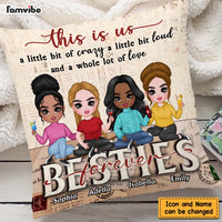 Personalized Friendship This Is Us Sisters Forever Pillow DB171 58O47 thumb 1
