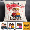 Personalized Couple Gift Together Since Love Forever Pillow DB191 30O53 1