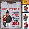 Personalized Gift For Couple Every Love Story Is Beautiful Shirt - Hoodie - Sweatshirt DB221 30O47 1