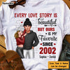 Personalized Gift For Couple Every Love Story Is Beautiful Shirt - Hoodie - Sweatshirt DB221 30O47 1