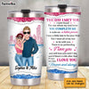 Personalized The Day I Met You Couple Steel Tumbler DB192 85O28 1