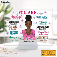 Personalized Daughter God Says You Are Butterfly Acrylic Plaque DB214 58O47 thumb 1