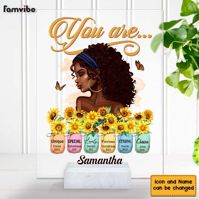 Personalized Gift For Daughter Bible Verses You Are Acrylic Plaque 22607 1
