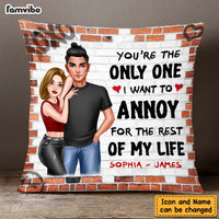 Personalized Gift For Couple You Are The One Pillow DB272 30O47 thumb 1