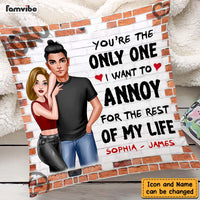 Personalized Gift For Couple You Are The One Pillow DB272 30O47 thumb 1