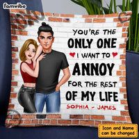Personalized Gift For Couple You Are The One Pillow DB272 30O47 thumb 1