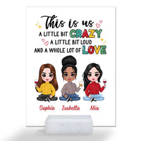Personalized This Is Us Sisters Friendship Friends Keepsake Acrylic Plaque 22621 thumb 1