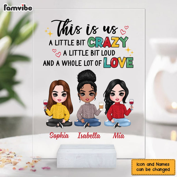 Personalized This Is Us Sisters Friendship Friends Keepsake Acrylic Plaque 22621 1