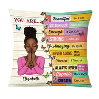 Personalized God Says You Are Inspiration Pillow DB33 32O58 thumb 1