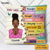 Personalized God Says You Are Inspiration Pillow DB33 32O58 thumb 1