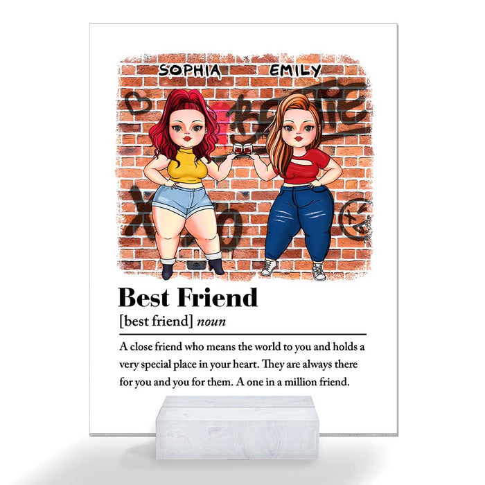 Personalized Gif For Friends Acrylic Plaque 22635 1