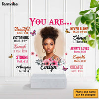 Personalized Bible Verse You Are Photo Acrylic Plaque 22638 thumb 1