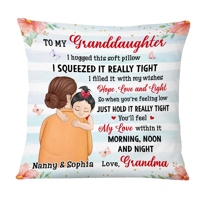 Personalized Granddaughter Hug This Pillow DB241 85O47 1