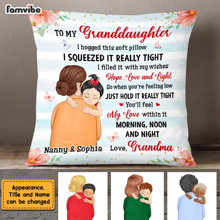 Personalized Granddaughter Hug This Pillow DB241 85O47 1