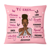 Personalized Gift For Daughter Spanish Bible Verses You Are Pillow DB233 30O58 thumb 1