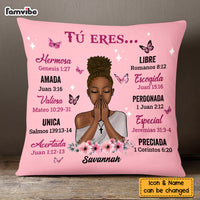 Personalized Gift For Daughter Spanish Bible Verses You Are Pillow DB233 30O58 thumb 1