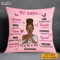 Personalized Gift For Daughter Spanish Bible Verses You Are Pillow DB233 30O58 thumb 1