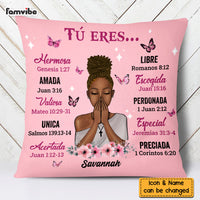 Personalized Gift For Daughter Spanish Bible Verses You Are Pillow DB233 30O58 thumb 1