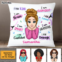Personalized I Am Kind I Am Smart Pillow DB232 32O47 thumb 1