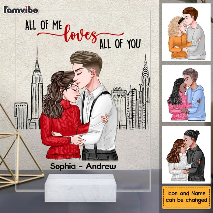 Personalized Gift For Anniversary All Of Me Loves All Of You Acrylic Plaque 22670 1